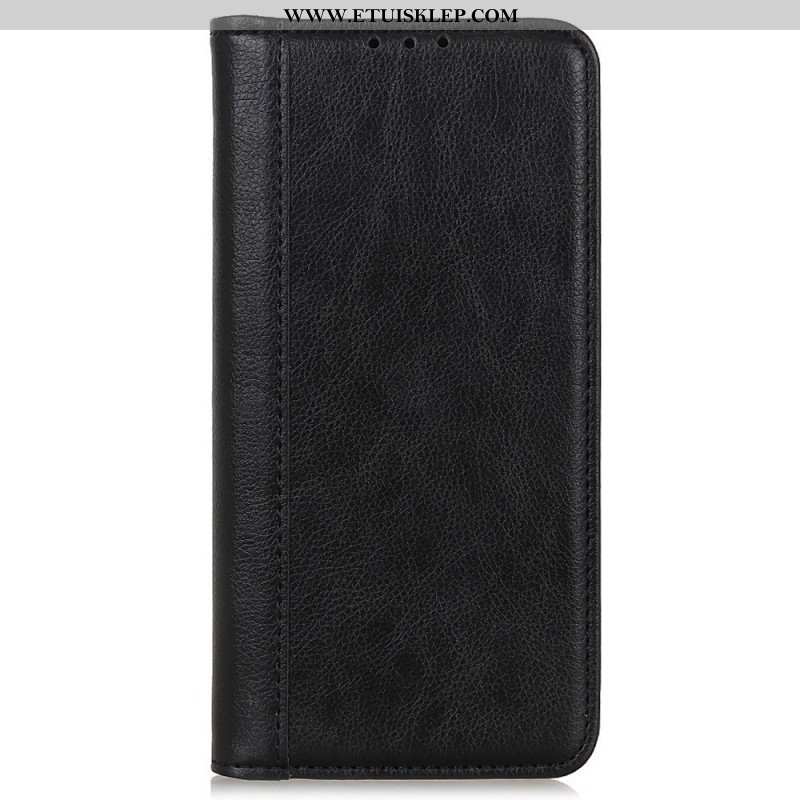 Etui Na Telefon do Sony Xperia Pro-I Etui Folio Elegancka Dwoina Skóry Liczi